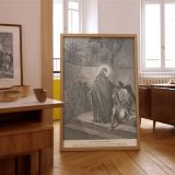 Heals the Possessed Man - Gospel Miracle Scene by Gustave Dore canvas wall art - Image 7