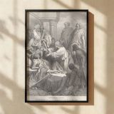 Heals the Sick - Gospel Healing by Gustave Dore canvas wall art - Image 2