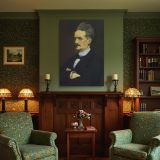 Henri Rochefort by Edouard Manet - Dark Suit, Crossed Arms, and Intense Gaze canvas wall art - Image 4