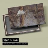 Her-favorite-place-large by Daniel Gerhartz - canvas rear frame and hanging hardware