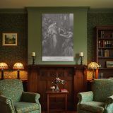 Herod's Daughter with John's Head - Martyrdom by Gustave Dore canvas wall art - Image 4