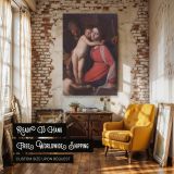 Holy Family with St John - Sacred Family Painting by Caravaggio canvas wall art - Image 3