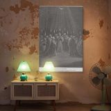 Holy Spirit Descends - Pentecost Flame and Dove by Gustave Dore canvas wall art - Image 5