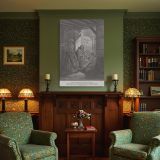 House of Martha and Mary - Gospel Lesson Scene by Gustave Dore canvas wall art - Image 4