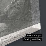House of Martha and Mary - Gospel Lesson Scene by Gustave Dore canvas wall art - Image 8