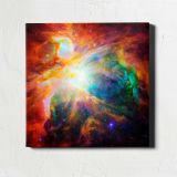 Image of a nebula taken using a NASA telescope — room mockup view 1