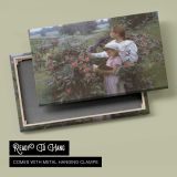 In-the-orchard-large by Daniel Gerhartz - canvas rear frame and hanging hardware