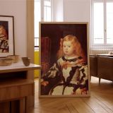 Infanta Margarita in White - Velazquez Regal Girl with Black Ribbon canvas wall art - Image 7