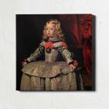 Infanta Margarita Teresa by Diego Velázquez — room mockup view 1
