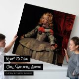 Infanta Margarita Teresa by Diego Velázquez — room mockup view 4