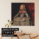 Infanta Margarita Teresa by Diego Velázquez — room mockup view 6