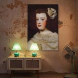 Infanta Maria Teresa - Velazquez Portrait of Young Spanish Royal canvas wall art - Image 5