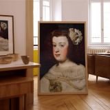 Infanta Maria Teresa - Velazquez Portrait of Young Spanish Royal canvas wall art - Image 7