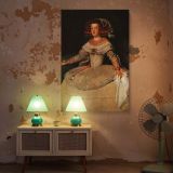 Infanta Maria Theresa of Spain - Velazquez Baroque Princess Portrait canvas wall art - Image 5