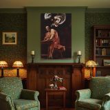 Inspiration of Saint Matthew - Angelic Guidance Scene by Caravaggio canvas wall art - Image 4