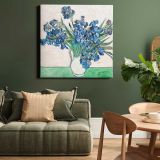 Irises (1890) — room mockup view 15