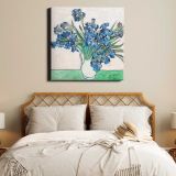 Irises (1890) — room mockup view 17