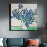 Irises (1890) — room mockup view 3