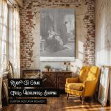 Isaac Blesses Jacob - Gustave Dore Biblical Scene of Deception Genesis 27 canvas wall art - Image 3