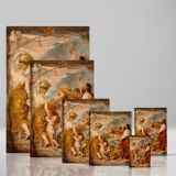 Israelites Gathering Manna - Biblical Desert Scene By Peter Paul Rubens canvas wall art - Image 4