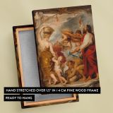 Israelites Gathering Manna - Biblical Desert Scene By Peter Paul Rubens canvas wall art - Image 6