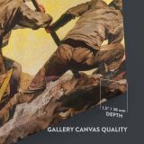 Iwo Jima - Marines Raising U.S. Flag WWII Poster Art - Image 3