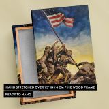 Iwo Jima - Marines Raising U.S. Flag WWII Poster Art - Image 6