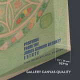 J. G. Bennett Estate Map - Parterre Garden Plan 1936 By Virginia Richards & W. Merklin canvas wall art - Image 3
