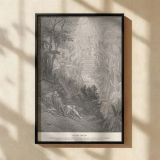 Jacob's Dream - Gustave Dore Ladder to Heaven Scene Genesis 28 canvas wall art - Image 2