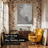 Jacob's Dream - Gustave Dore Ladder to Heaven Scene Genesis 28 canvas wall art - Image 3
