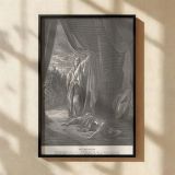 Jael and Sisera - Gustave Dore Heroic Old Testament Scene canvas wall art - Image 2