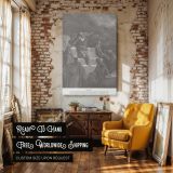Jeremiah Preaches Repentance - Gustave Dore Dramatic Gesture Engraving canvas wall art - Image 3