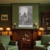 Jerusalem in Ruins - Gustave Dore City Lamentation and Despair Scene canvas wall art - Image 4