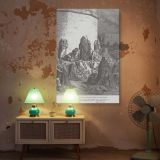 Jerusalem in Ruins - Gustave Dore City Lamentation and Despair Scene canvas wall art - Image 5