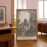 Jerusalem in Ruins - Gustave Dore City Lamentation and Despair Scene canvas wall art - Image 7