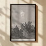 Jesus Ascends to Heaven - Final Blessing Scene by Gustave Dore canvas wall art - Image 2
