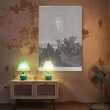 Jesus Ascends to Heaven - Final Blessing Scene by Gustave Dore canvas wall art - Image 5