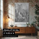 Jesus Blesses the Children - Gospel Compassion by Gustave Dore canvas wall art