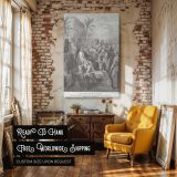 Jesus Blesses the Children - Gospel Compassion by Gustave Dore canvas wall art - Image 3