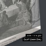 Jesus Blesses the Children - Gospel Compassion by Gustave Dore canvas wall art - Image 8