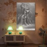 Jesus' Body Removed from the Cross - Mourning Disciples by Gustave Dore canvas wall art - Image 5