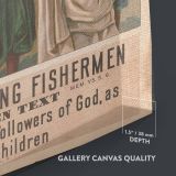 Jesus Calling the Fishermen - Scene from Luke 5:1-11 canvas wall art - Image 3