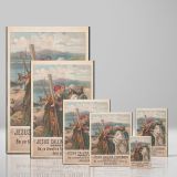 Jesus Calling the Fishermen - Scene from Luke 5:1-11 canvas wall art - Image 4