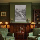 Jesus Falls Carrying the Cross - Biblical Suffering Scene by Gustave Dore canvas wall art - Image 4