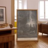 Jesus in Gethsemane - Garden Prayer Scene by Gustave Dore canvas wall art - Image 7