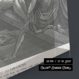 Jesus Is Nailed to the Cross - Crucifixion Scene by Gustave Dore canvas wall art - Image 8