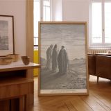 Jesus Walks to Emmaus - Post-Resurrection Scene by Gustave Dore canvas wall art - Image 7
