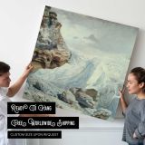 John Brett - Glacier of Rosenlaui, Tate Britain — room mockup view 4