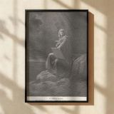 John on Patmos - Book of Revelation Vision by Gustave Dore canvas wall art - Image 2