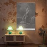 John on Patmos - Book of Revelation Vision by Gustave Dore canvas wall art - Image 5